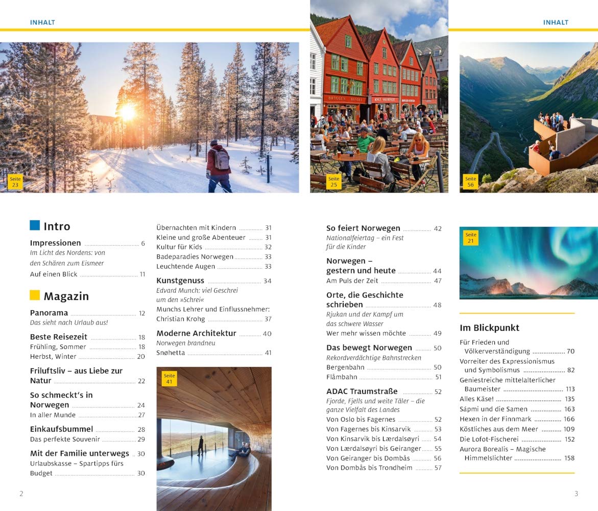 ADAC Reiseführer plus Norwegen: Mit Maxi-Faltkarte und praktischer Spiralbindung