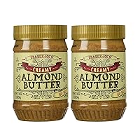 Vista 1 de Trader Joe's - Mantequilla cremosa de almendras sin sal, 16 onzas, juego de 2