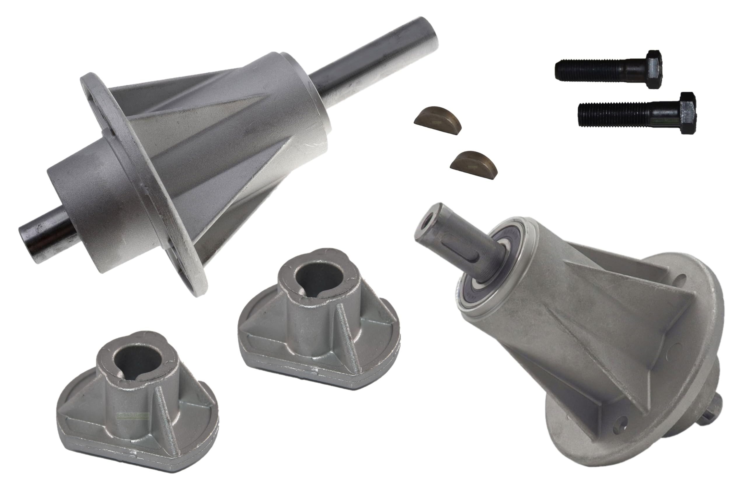 perfektGarten 102 CM blade spindle set compatible with Brill Honda Iseki Sabo Solo Viking Mountfield
