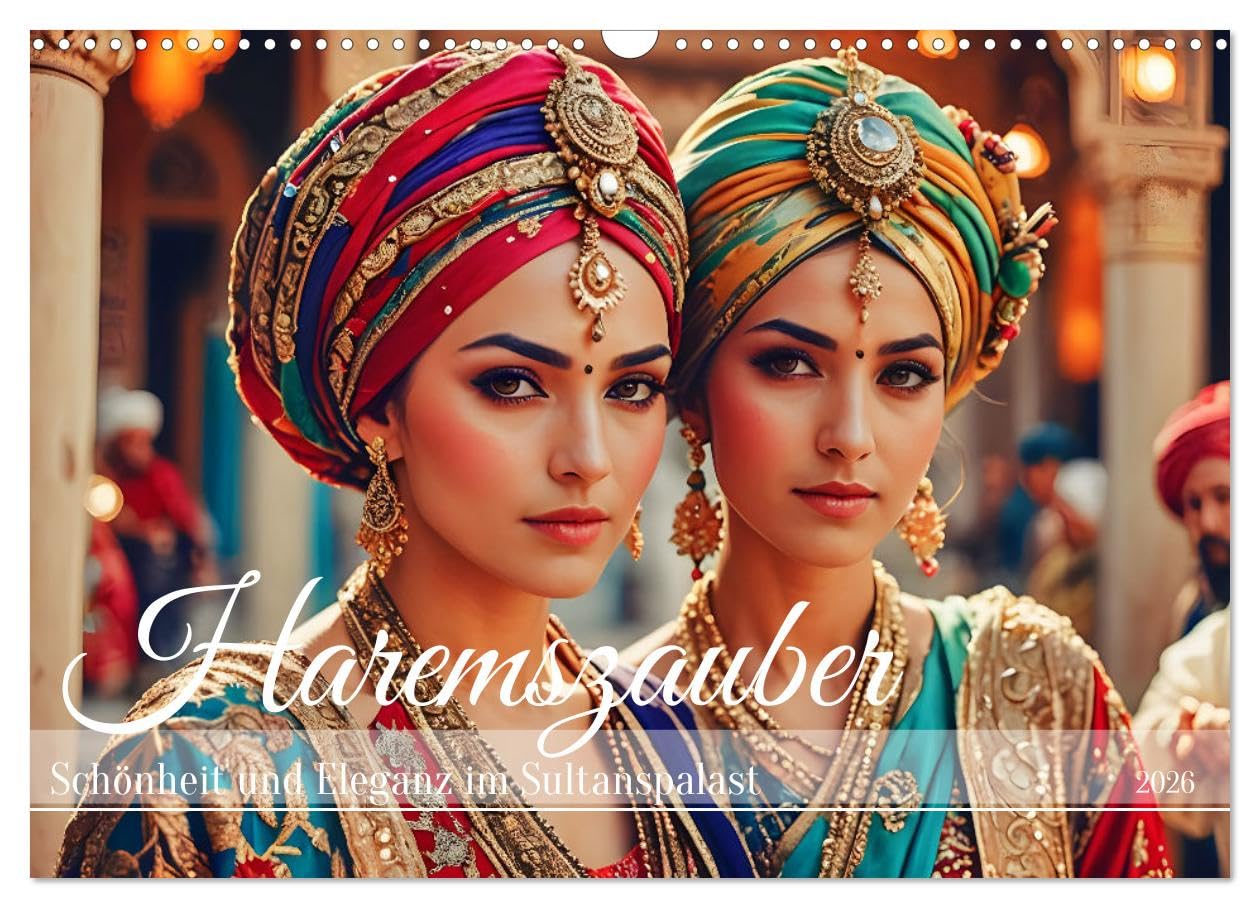 Harem magic UK-Version (Wall Calendar 2026 DIN A3 Landscape), CALVENDO 12 Month Wall Calendar โ image 1