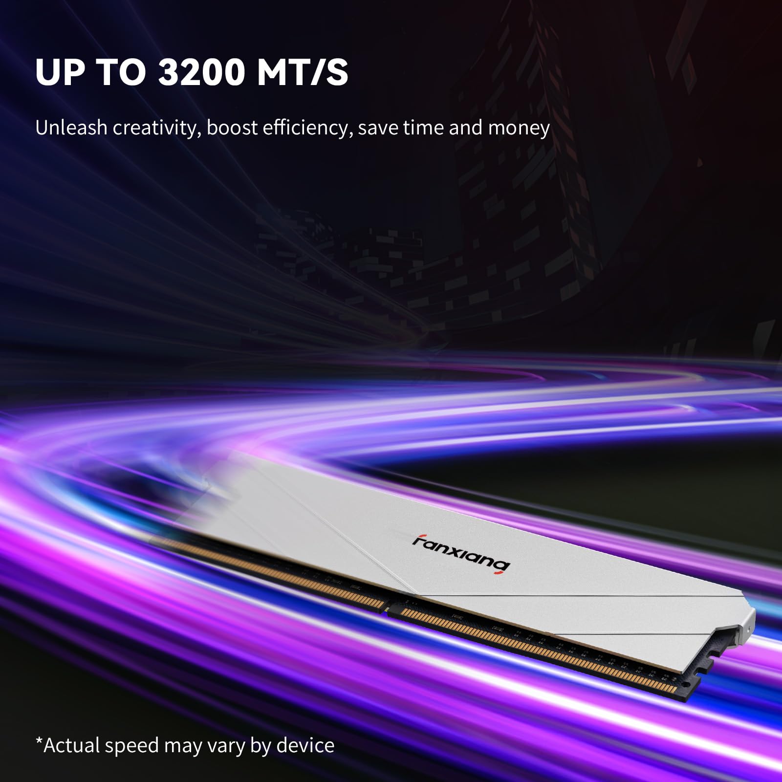 fanxiang DDR4 RAM 16GB (2x8GB) 3200MT/s Desktop Computer Memory