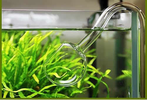 Miniatura 6 de JARDLI 0.512 in Planta Acuario Vidrio Amapola Tubo Salida y Lirio Tubo Entrada para 120.630 in Manguera Filtro