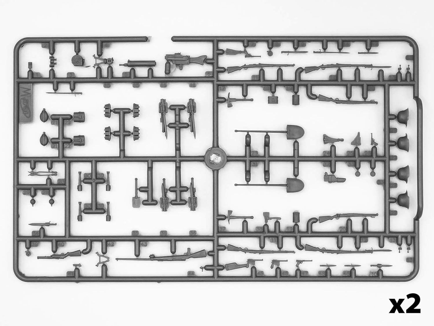 ICM 35692 Plastic Model Kit 1/35 German Stormtruppen 1918