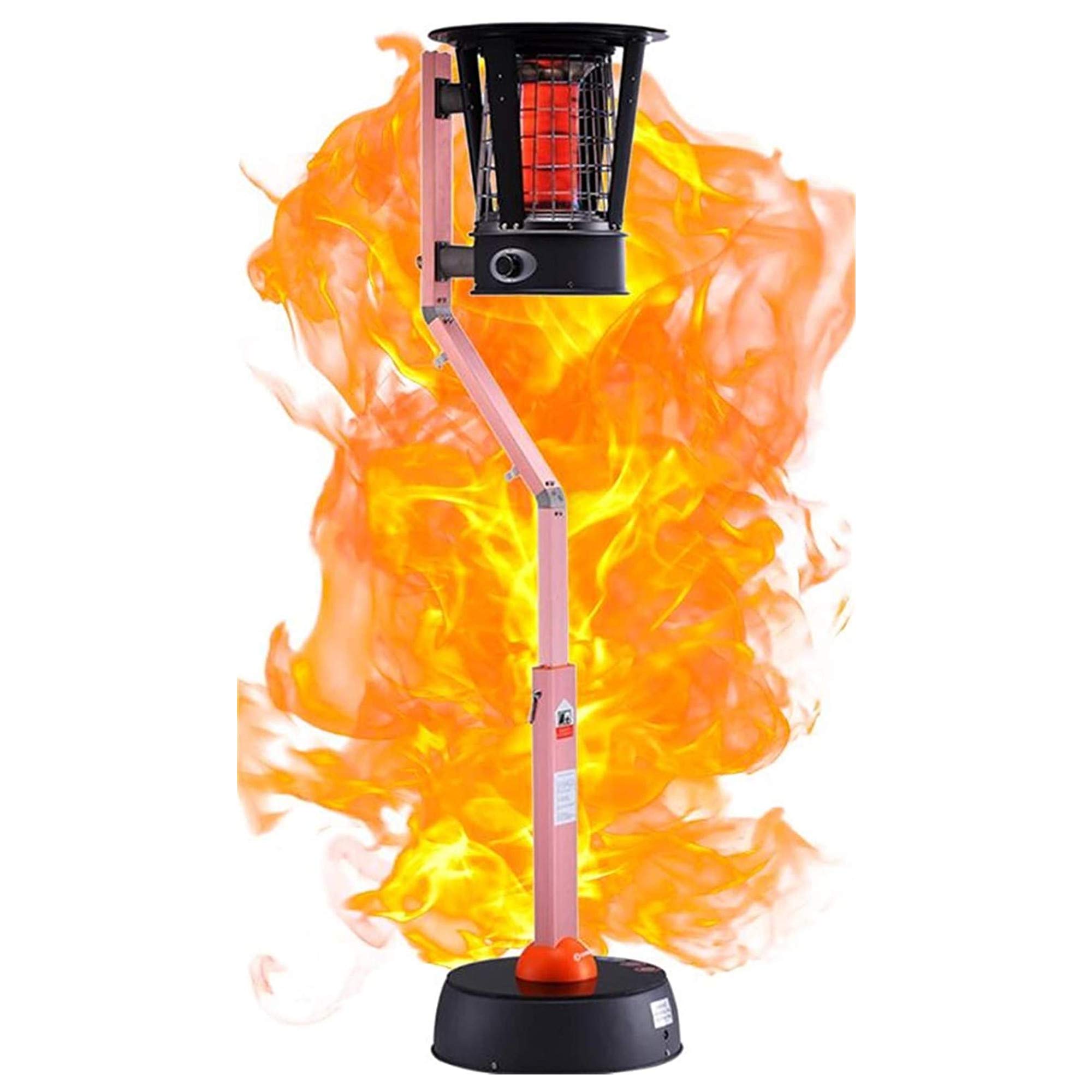 Podnośny grzejnik dziedzińca, zewnętrzny grzejnik tarasowy, komercyjne grzejniki gazowe na propan, przenośna ogrodowa lampa grzewcza ze stali nierdzewnej little surprise