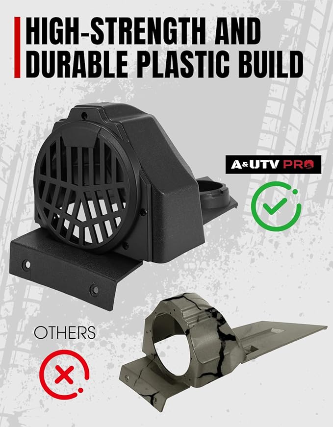 Parlantes Traseros A & UTV PRO 6.5" para Polaris Slingshot 2015-2025 miniatura 3