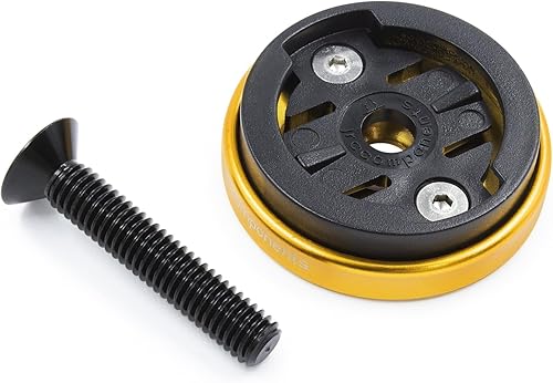 Miniatura 22 de JRC Components Enkei Top Cap Bike Stem Mount | Compatible con todos los modelos de dispositivos GPS Wahoo Elemnt | Cuerpo ligero de aluminio CNC