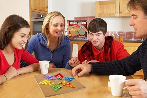 Miniatura 2 de The Dreidel Company Juegos de mesa clásicos de madera, ideales para premios, 10 pulgadas (10 pulgadas de madera chinas de damas)