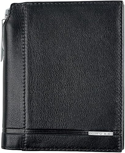 Cross Classic Century Leather Jotter con mini bolígrafo (negro)
