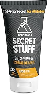 Friction Labs Quick Grip Secret Stuff - Tiza líquida para atletas, fabricada en Estados Unidos, agradable a la piel, escalada, levantamiento de pesas, gimnasio, tenis, confianza por más de 100 atletas