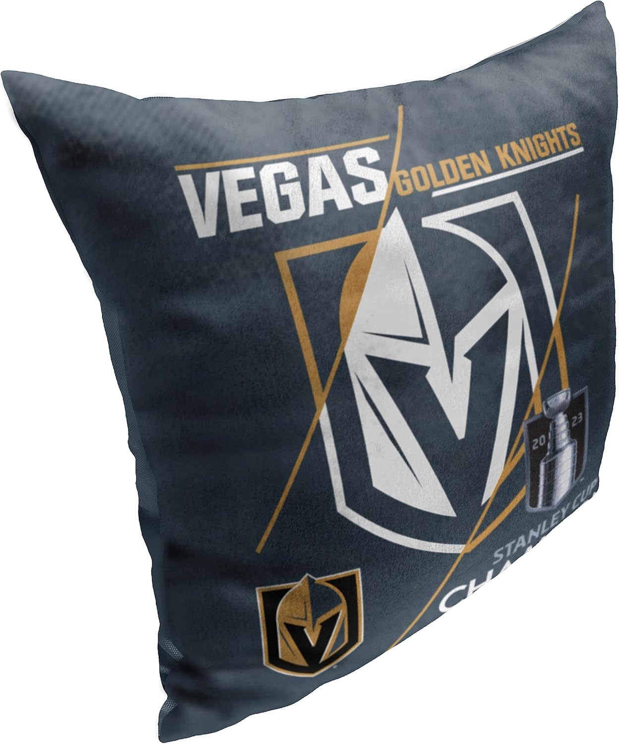 Northwest NHL Vegas Golden Knights 2023 NHL Stanley Cup Champions Pillow, 18" x 18", Trick Play
