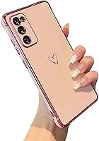 Vista 103 de ZTOFERA Funda diseñada para Google Pixel 7a, bonito diseño de corazones de amor con borde chapado y protección de lente de cámara, para Google Pixel