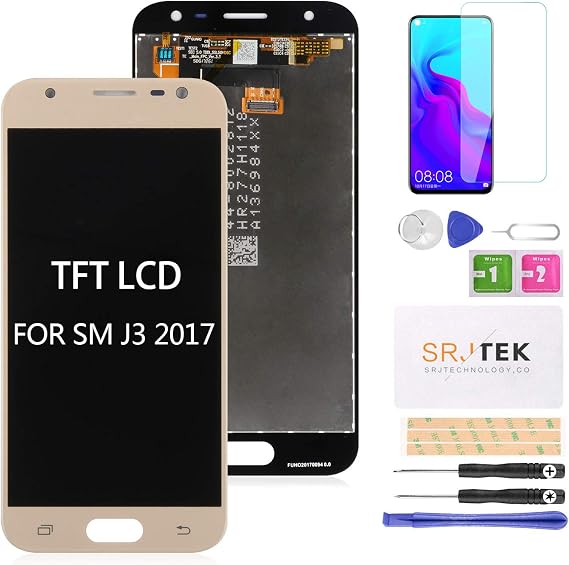 for Samsung Galaxy J3 2017 Screen Replacement-SM-J330G/DS LCD Display Touch Screen Glass Digitizer for Samsung J3 PRO 2017 J330 DUOS J330G J330L J330F J330FN J330DS J3300 5.0 Assembly Kits