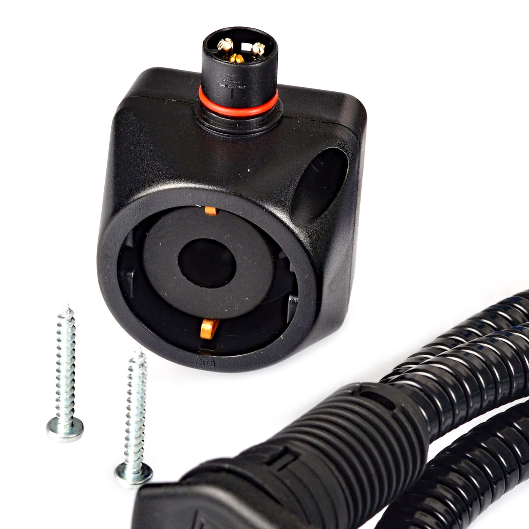 DEFA 460785 Multicharger Anschluss-Set 2,5m Verbindungskabel + 460829 Steckdose (Set, 2-teilig)