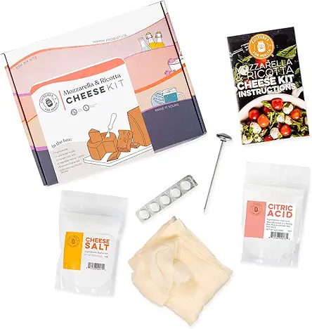 Mozzarella & Ricotta Cheese Making Kit | 5...