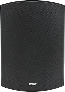 EARTHQUAKE AWS-802Bv2 Outdoor 2-Way All-Weather Loudspeaker - 8" Poly Woofer & 1" (25.4mm) PEI Mylar Dome - UV-Resistant Enclosure, Matte Black (Single)