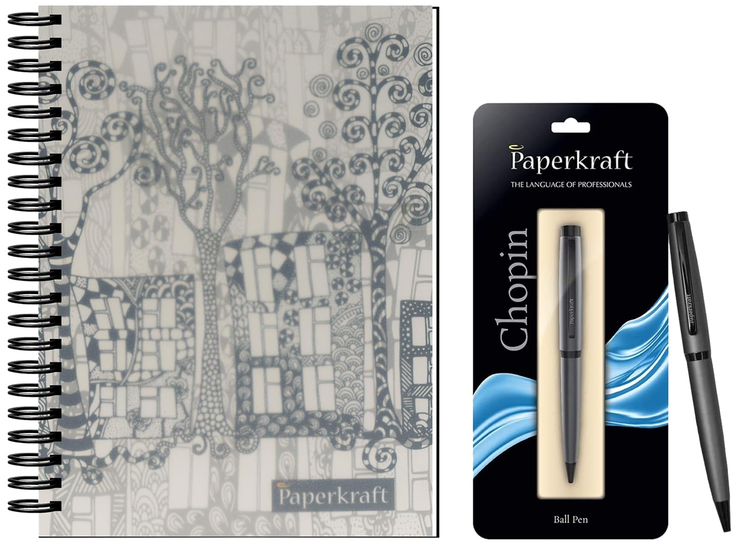 Paperkraft Chopin- Blue Ball Pen (Pack of 1) 148 X 210 mm, 192 Pages, Single line (B0C3RN7K7B) Amazon Price History, Amazon Price Tracker