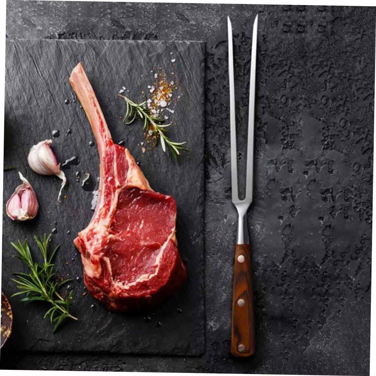 YARNOW 1set Forchettone e Forbici Da Cucina Inossidabile Per Barbecue e Grigliate Strumenti Bbq Multifunzionali Per e Pollame Facile Da Pulire e Utilizzare