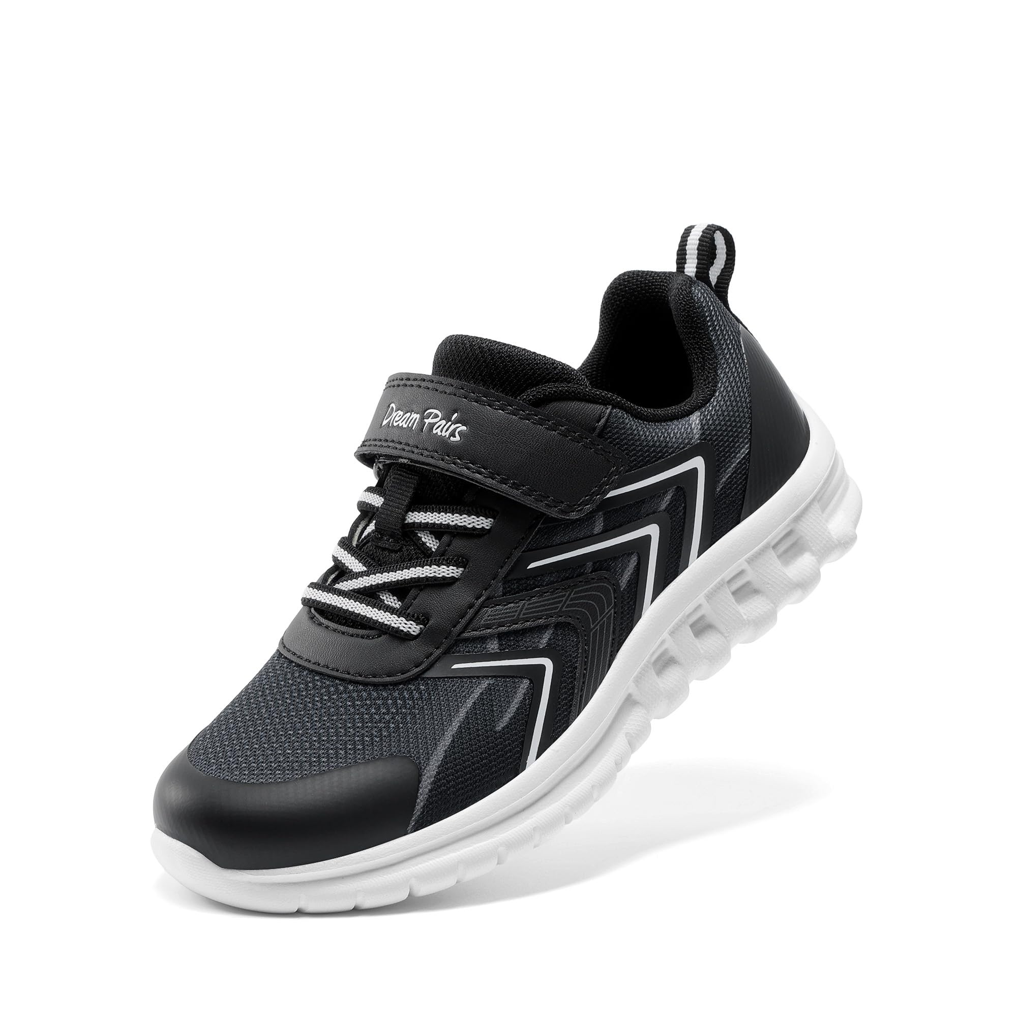 Dream Pairs DREAM PAIRS Kids Shoes Sneakers Athletic Running,Black,10 Toddler