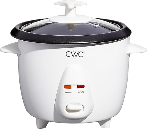 COOK WITH COLOR Arrocera de 6 tazas de 300 W - Cocina sin esfuerzo y excelentemente, cocina 3 tazas de arroz crudo para 6 tazas de arroz cocido,