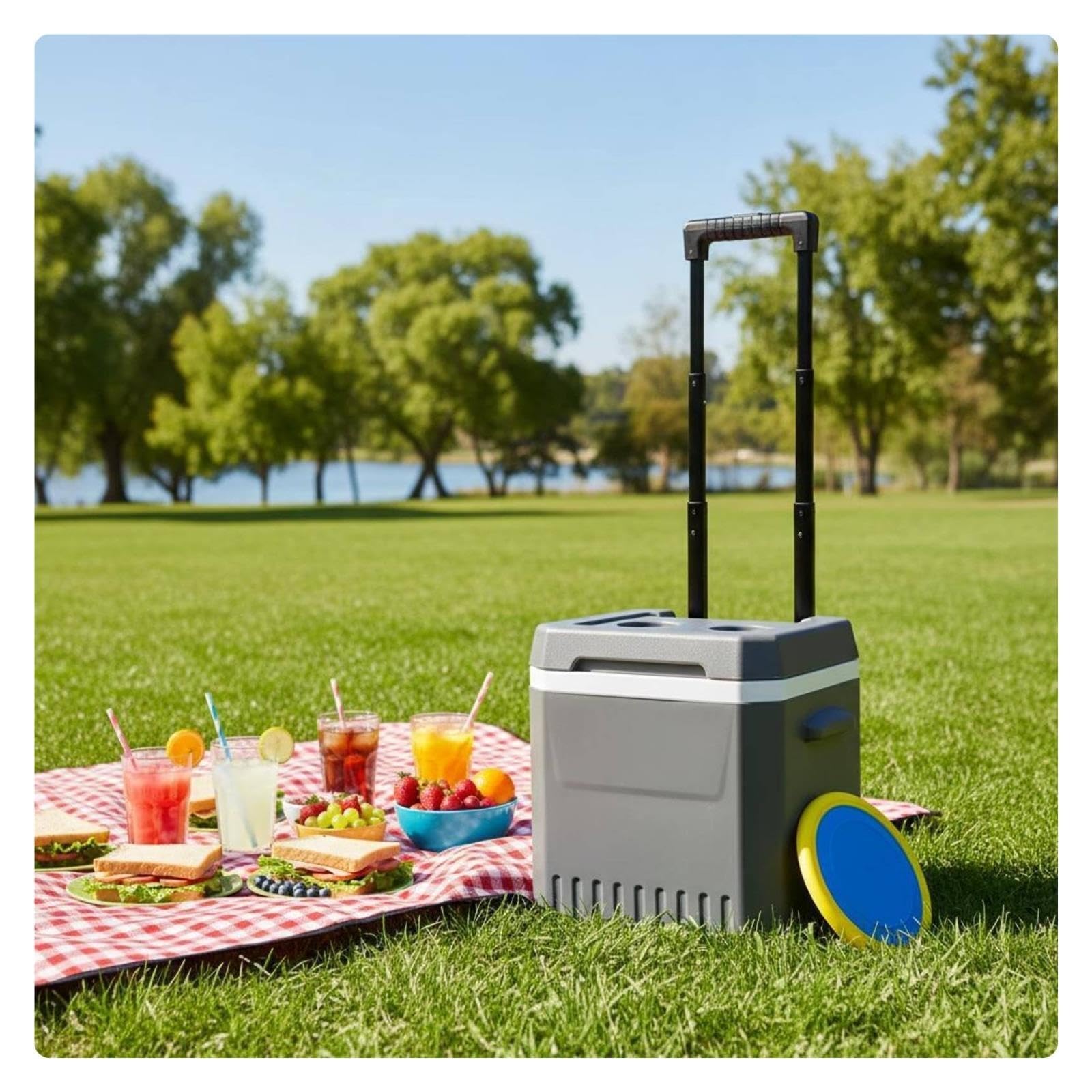 Caja Refrigeradora con Ruedas Aislamiento De Espuma PU