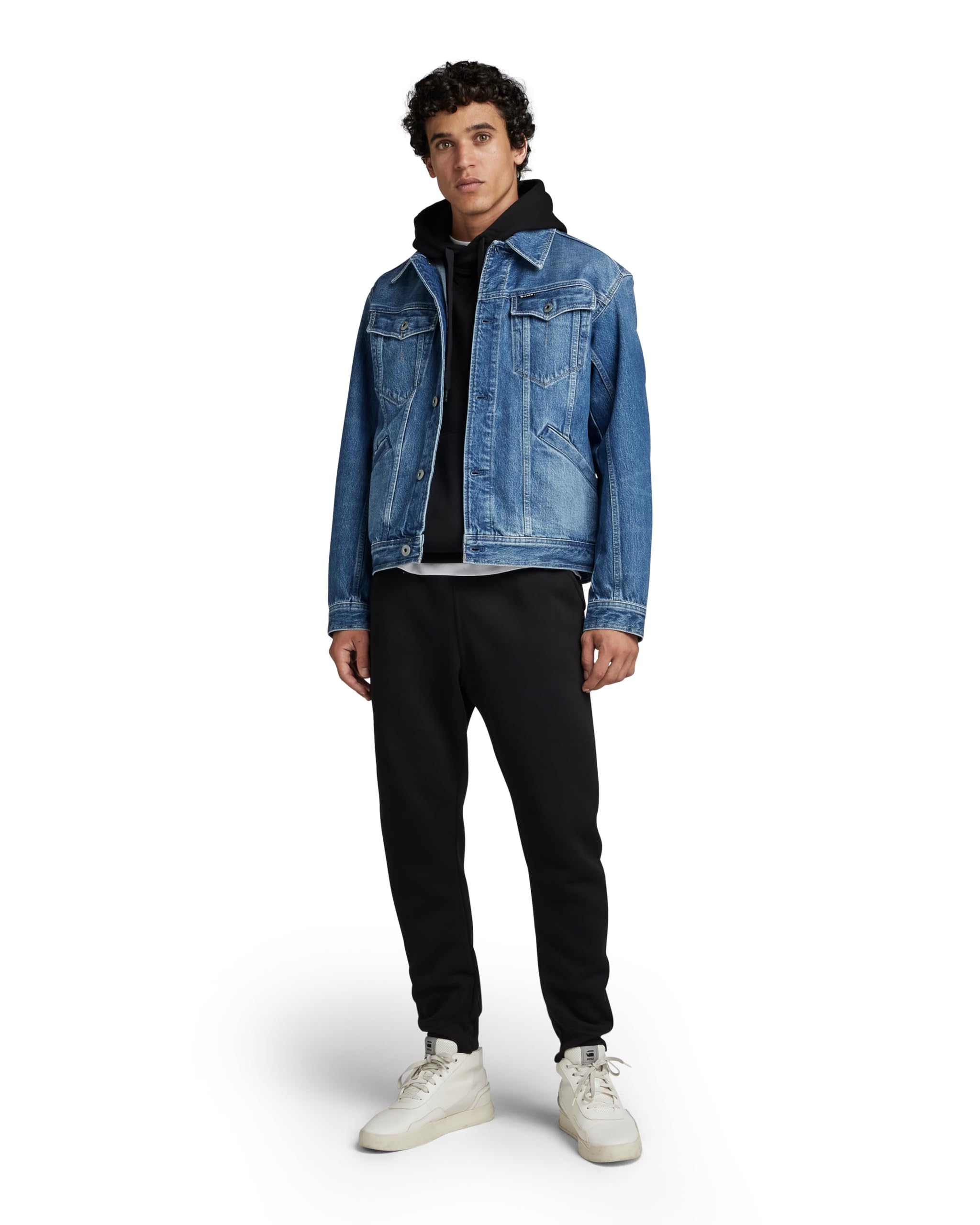 G-Star Men's Flight Combat Jacket, Blue (faded harbor D22066-C967-D331), S