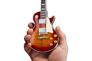 Jimmy Page Gibson '59 Les Paul Cherry Sunburst 10-Inch Mini Guitar Model: A Collector's Dream!