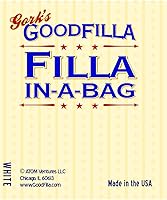 Vista 3 de GoodFIlla Blanco, 12 onzas, polvo de relleno de madera y granos, teñible, pintable, lijable, versátil Cero desperdicio