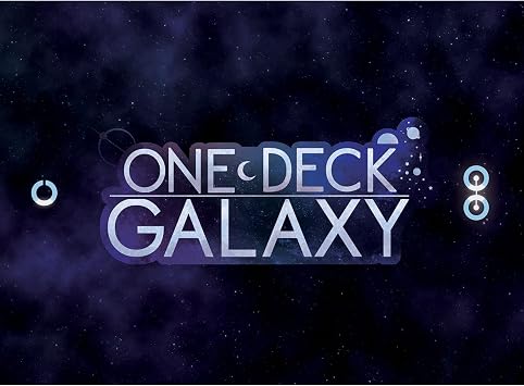 Asmadi Games One Deck Galaxy, Cooperative Card Game, A Whole Galaxy in One Deck, 1-2 Players, 30-60 Min, Ages 14+