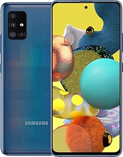 SAMSUNG Galaxy A51 | 128GB | Android Smartphone | Prism Blue - Unlocked - (Renewed)