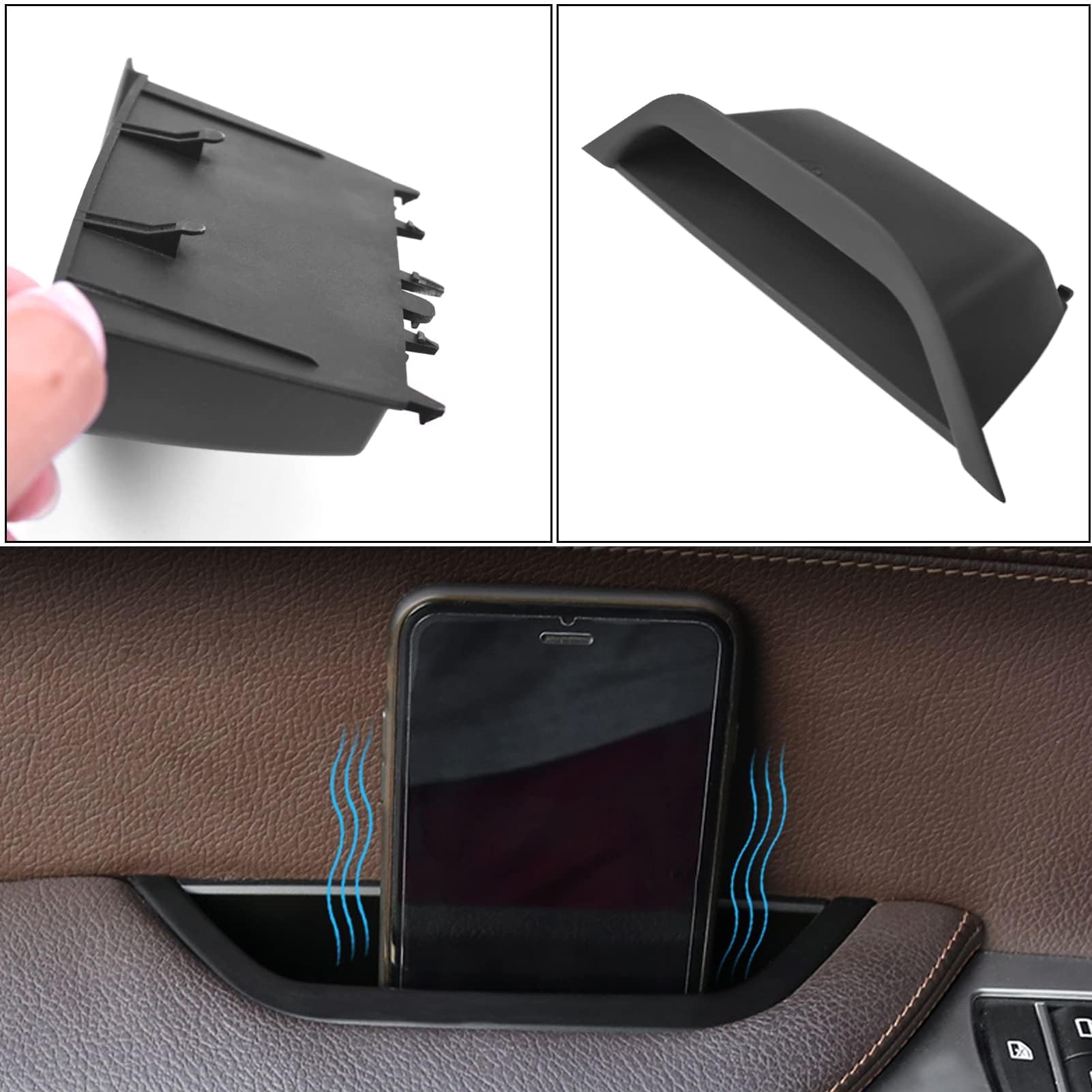 TTCR-II Compatibile con Maniglia BMW X3 F25 2010-2016, X4 F26 2014-2017,Maniglie Interne per Portiere Auto F25 F26, Maniglie Interne Porte F25,Maniglia Della Porta Sinistra X3 X4 -Sinistra Anteriore