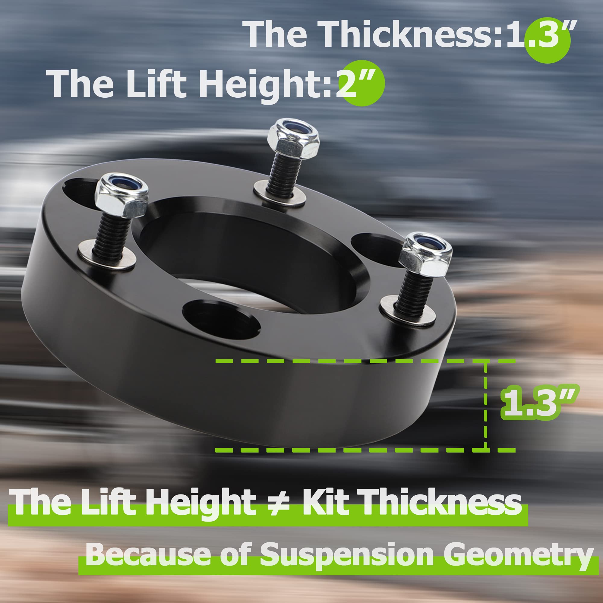 2 Front Leveling Lift Kits For 20042024 F150, 2 Inch