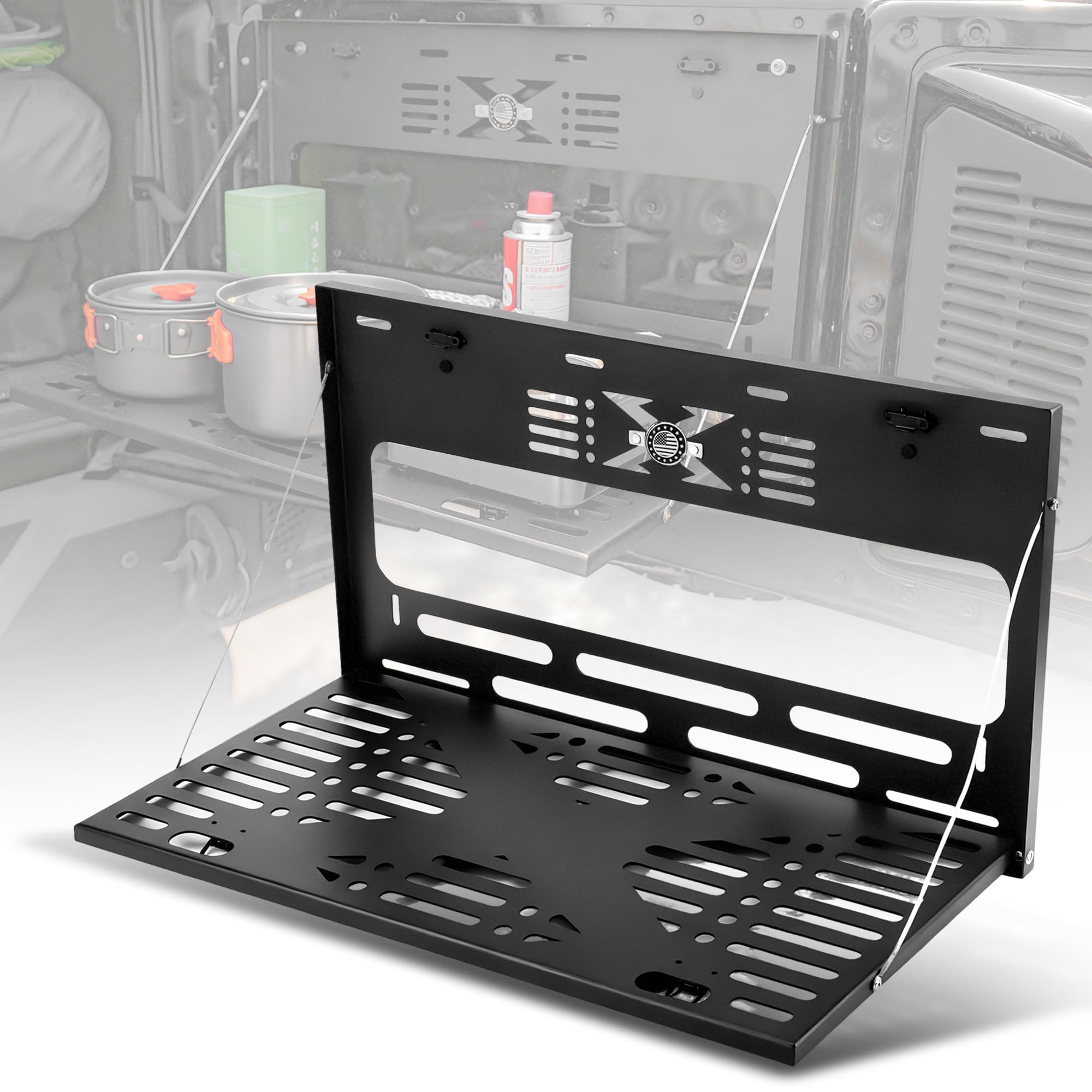 Aazon.co: SUPAREE Tailgate Table Fits For Bronco Stainless Steel