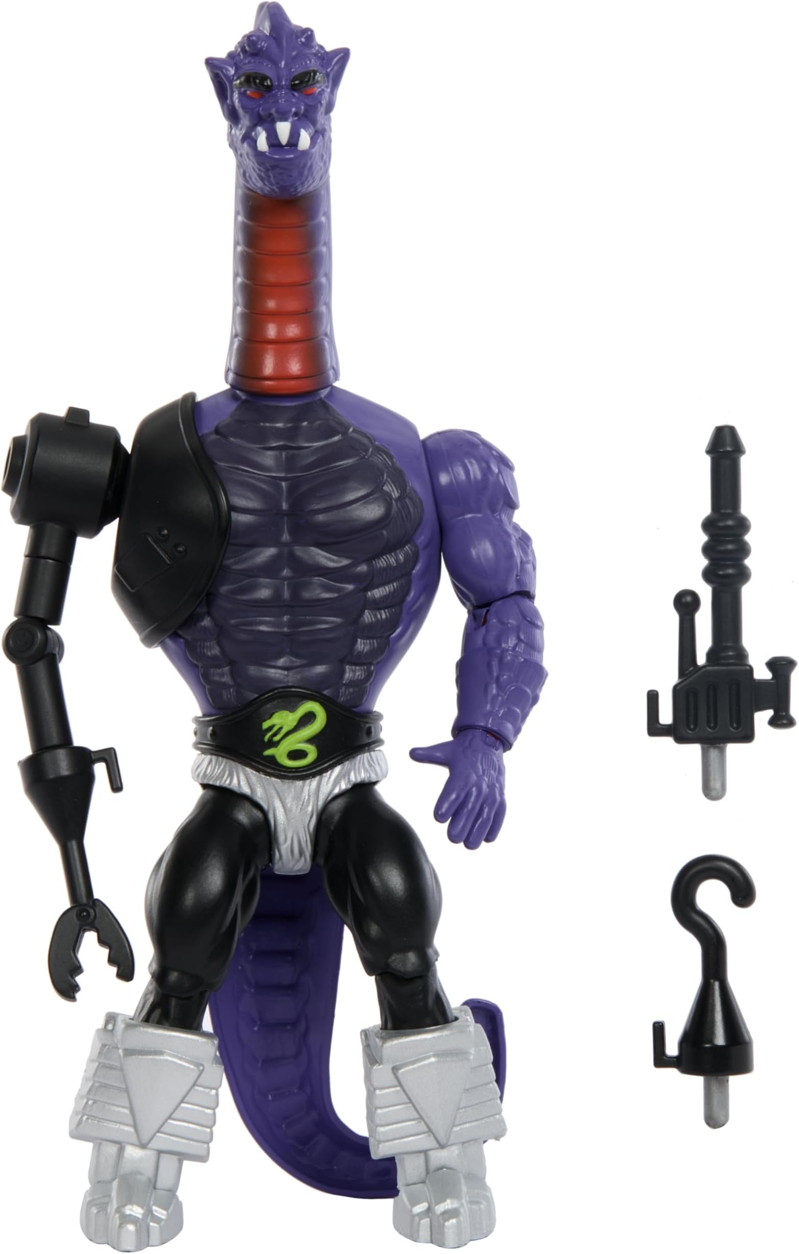 Masters of the Universe Origins Terroar Action Figure, 5.5-Inch Scale with 16 Points of Articulation, 3 Swappable Arm Weapons, and Mini Comic - 2024 Exclusive