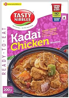 Kadai Chicken 200 Gm Pouch [Pack of 1]