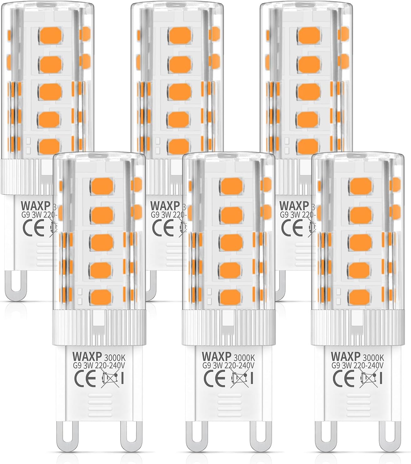 G9 LED Bulbs 4W Warm White