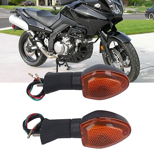Miniatura 5 de Acouto 1 par de luces indicadoras de giro delanteras de motocicleta ABS de repuesto para SUZUKI DL 650 V-Strom 20122021 lámpara de señales de giro