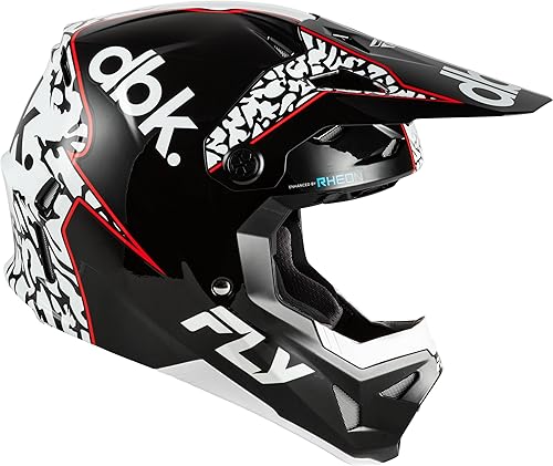 Miniatura 4 de FLY Racing Formula CP Seal MX - Casco aprobado por ECEDOT, carcasa de policarbonato ligero, equipo de protección avanzada para motocross