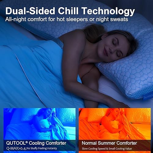 Miniatura 10 de QUTOOL Mantas refrescantes para personas que duermen con calor, edredón de verano para sudores nocturnos, tamaño matrimonialqueen, manta fría de