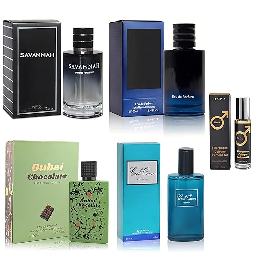 Miniatura 15 de Set de Regalo de Colonia para Hombre - Paquete Variado de 4 Fragancias de Larga Duración con Colonia de Feromonas de 10ml (1 Billion/1 Billion 1 mil
