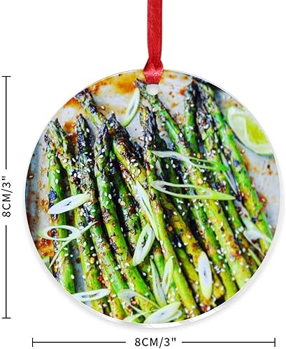 Vista 15 de Grill Master Meat Kebab Adorno de Navidad Deliciosa Comida Sabrosa Hornear Mariposa Árbol de Navidad Adorno Recuerdo Fruta Hamburgo Papas Fritas