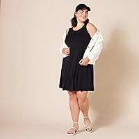 Vista 8 de Tienda Essentials - Vestido con vuelo y sin mangas para mujer (disponible en tallas extragrandes)