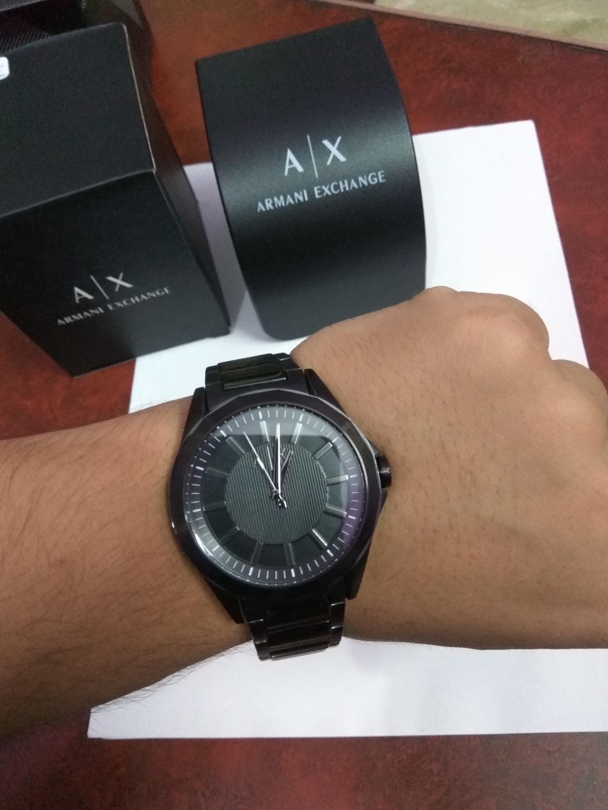 Buy Armani Exchange Stainless Steel Analog Grey Dial Men's Watch-Ax2169 ...