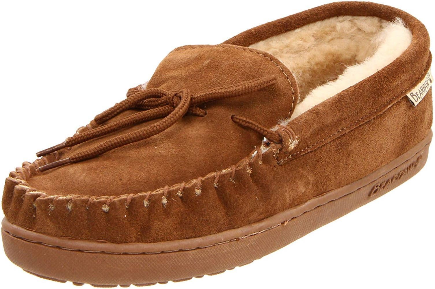 BEARPAW Men's Moc II | Men's Casual Pull On Shoe | Durable & Comfortable Footwear for Men | Multicolors & Sizes