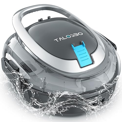 S2 Robot Piscine à Double Filtration, Nettoyeur de Piscine, Aspirateur