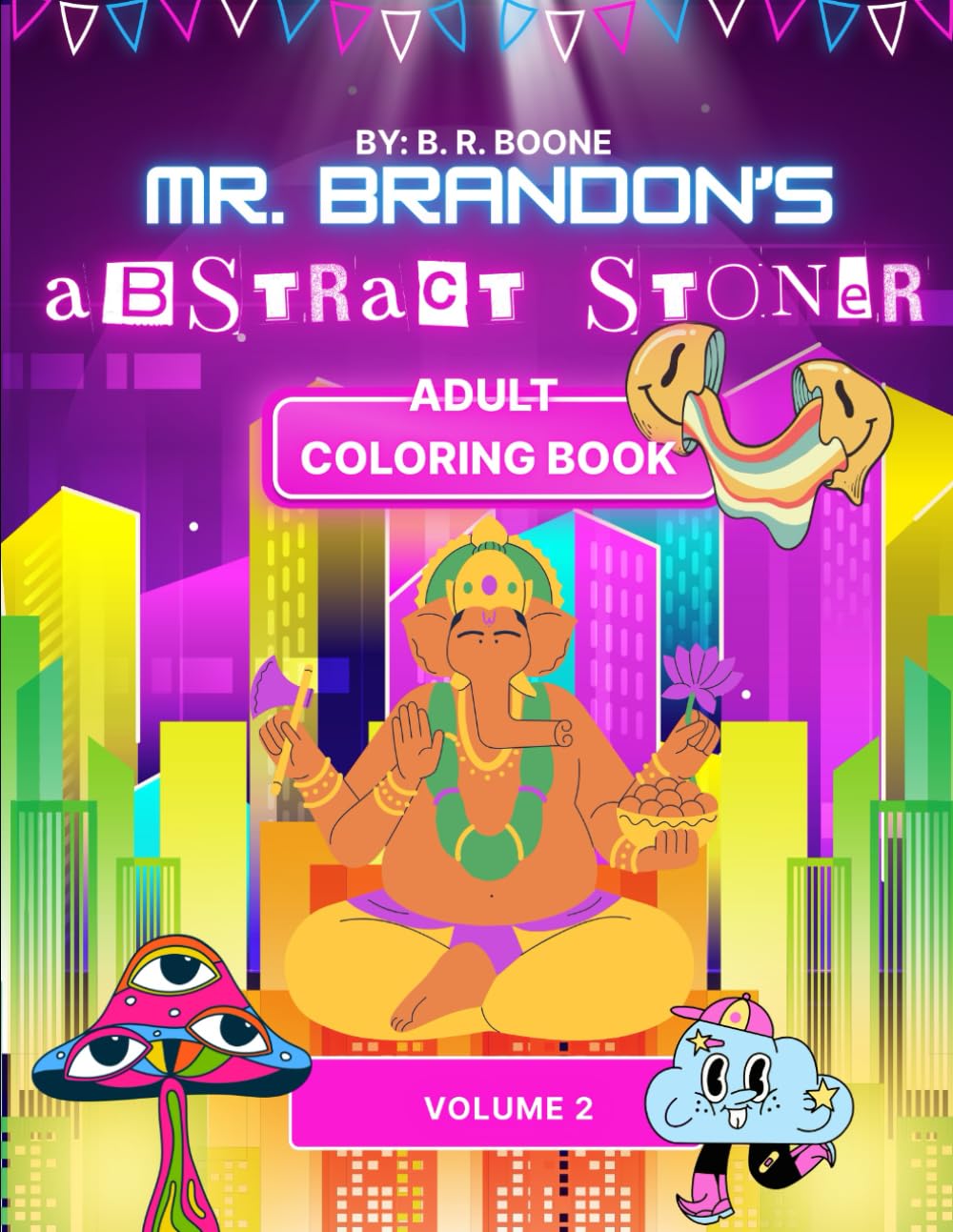 Mr. Brandon's "Abstract Stoner" Coloring Book