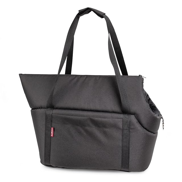 Foto 4 de 8 de Bolsa transportadora para perros y gatos pequeños y medianos, bolsa de viaje portátil para mascotas