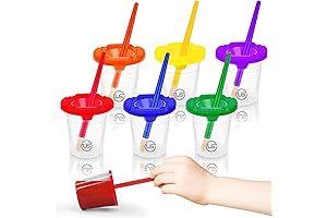 Paint Cups for Kids: Spill-Proof, Educational FUN!