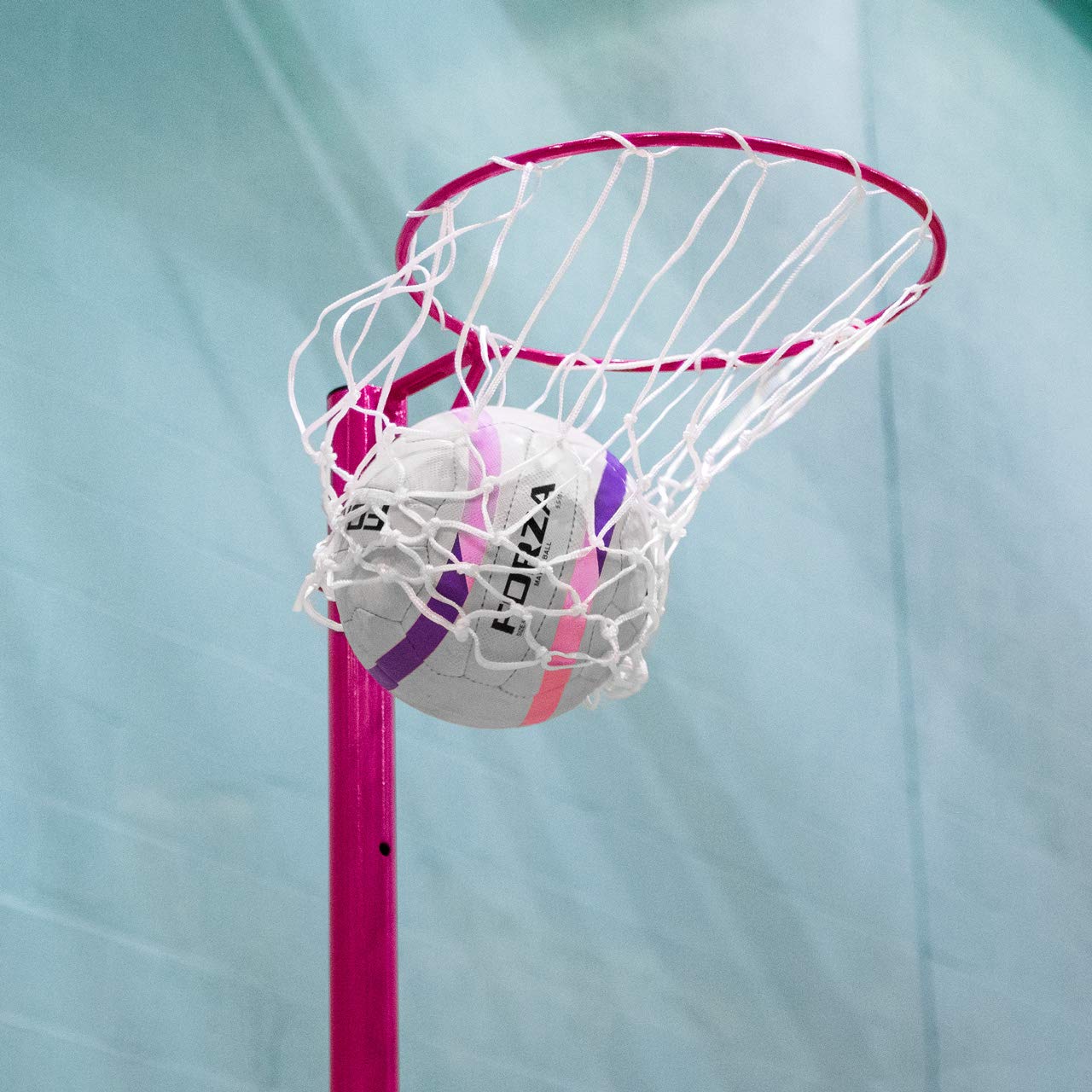 FORZA Acolchado de protección para Postes de Netball | Se Adapta a Postes de Netball de 50mm y 80mm | para Postes de 1,8m o 3m | Múltiples Opciones de Color | Escolar + Profesional