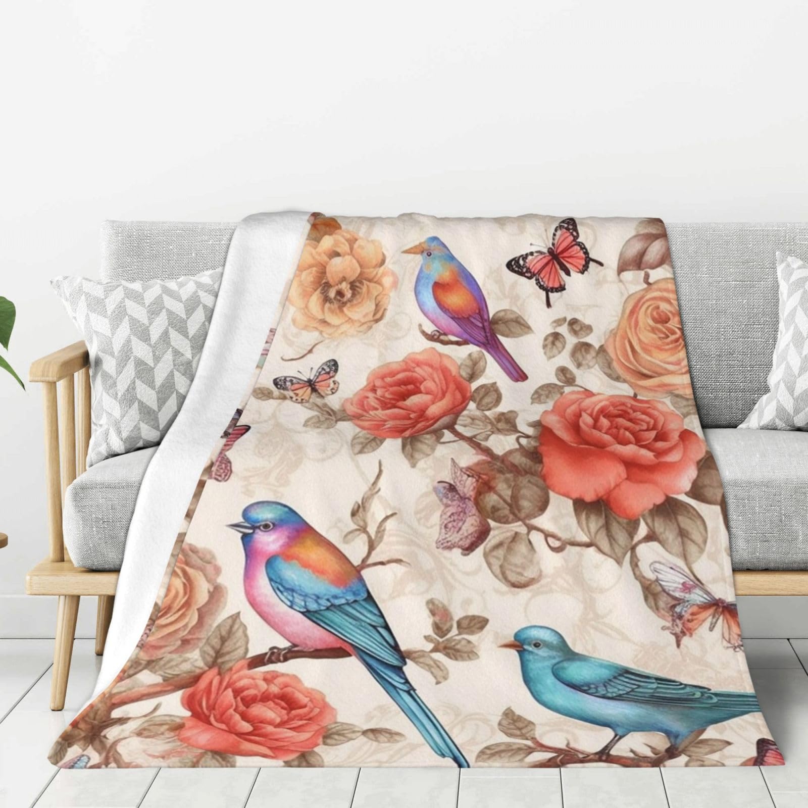 Couverture polaire douce en flanelle idée cadeau romantique lit