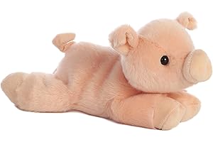 AuroraAdorable Mini FlopsiePercyStuffed Animal - Pink 8 Inches